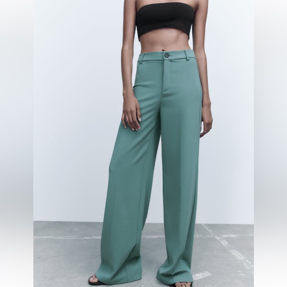 Zara Pants & Jumpsuits Zara Full Length Pants Poshmark